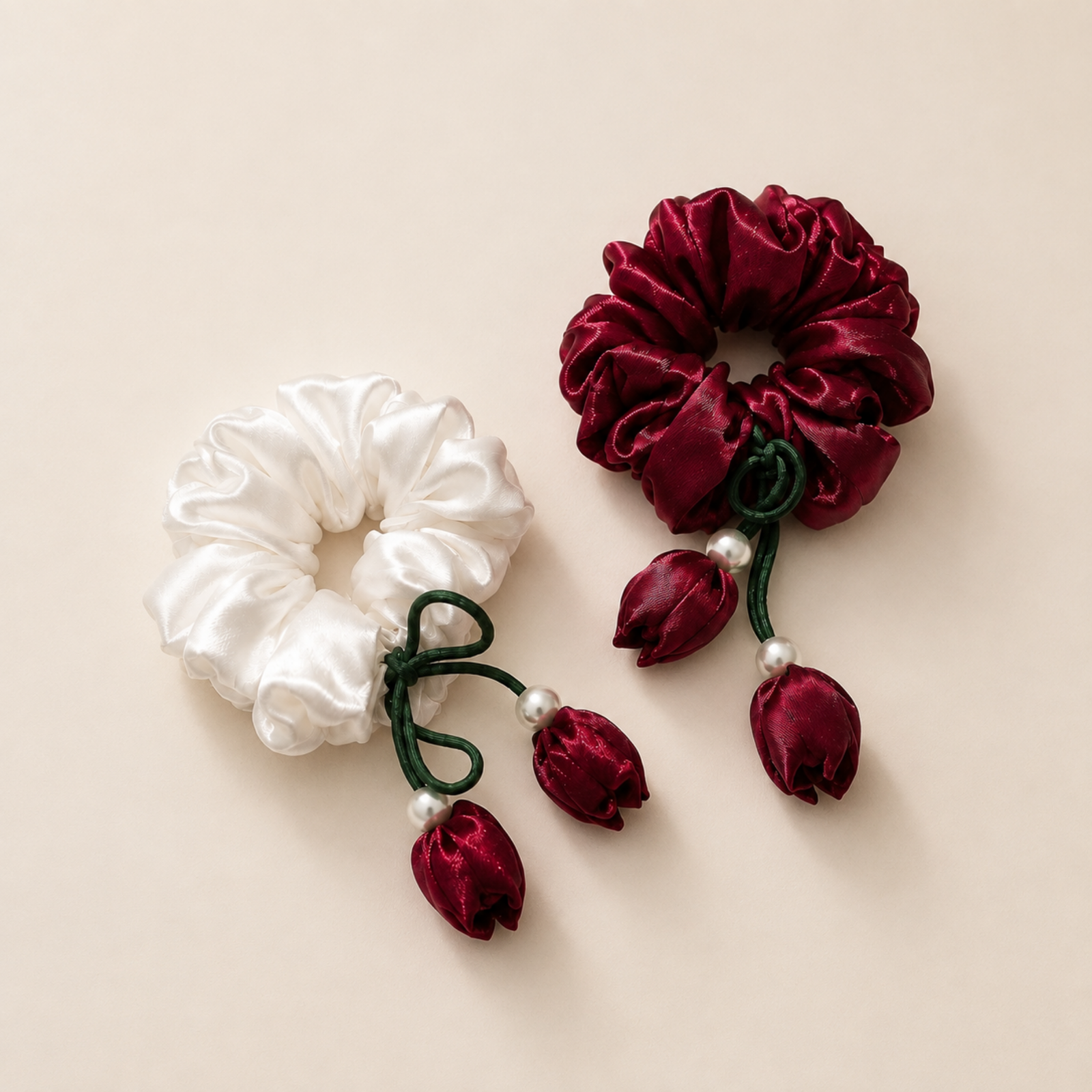 Maroon-Cream