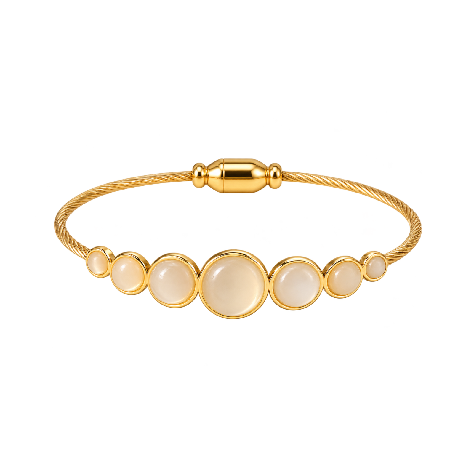 Round Simple Style Bangle For Women